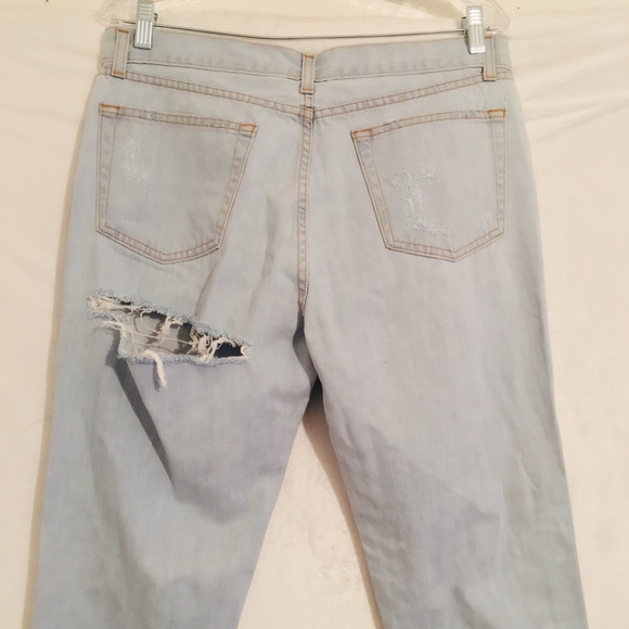 Nasty Gal Boyfriend Distressed Denim Jeans - Picture 6 of 8